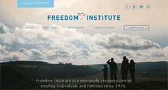 Desktop Screenshot of freedominstitute.org